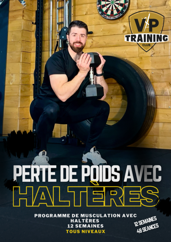 Couverture du Ebook Prise de masse avec haltères - VP Training Club - Tours (37)