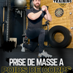 Couverture du Ebook Musculation Prise de masse à poids de corps - VP Training Club - Tours (37)